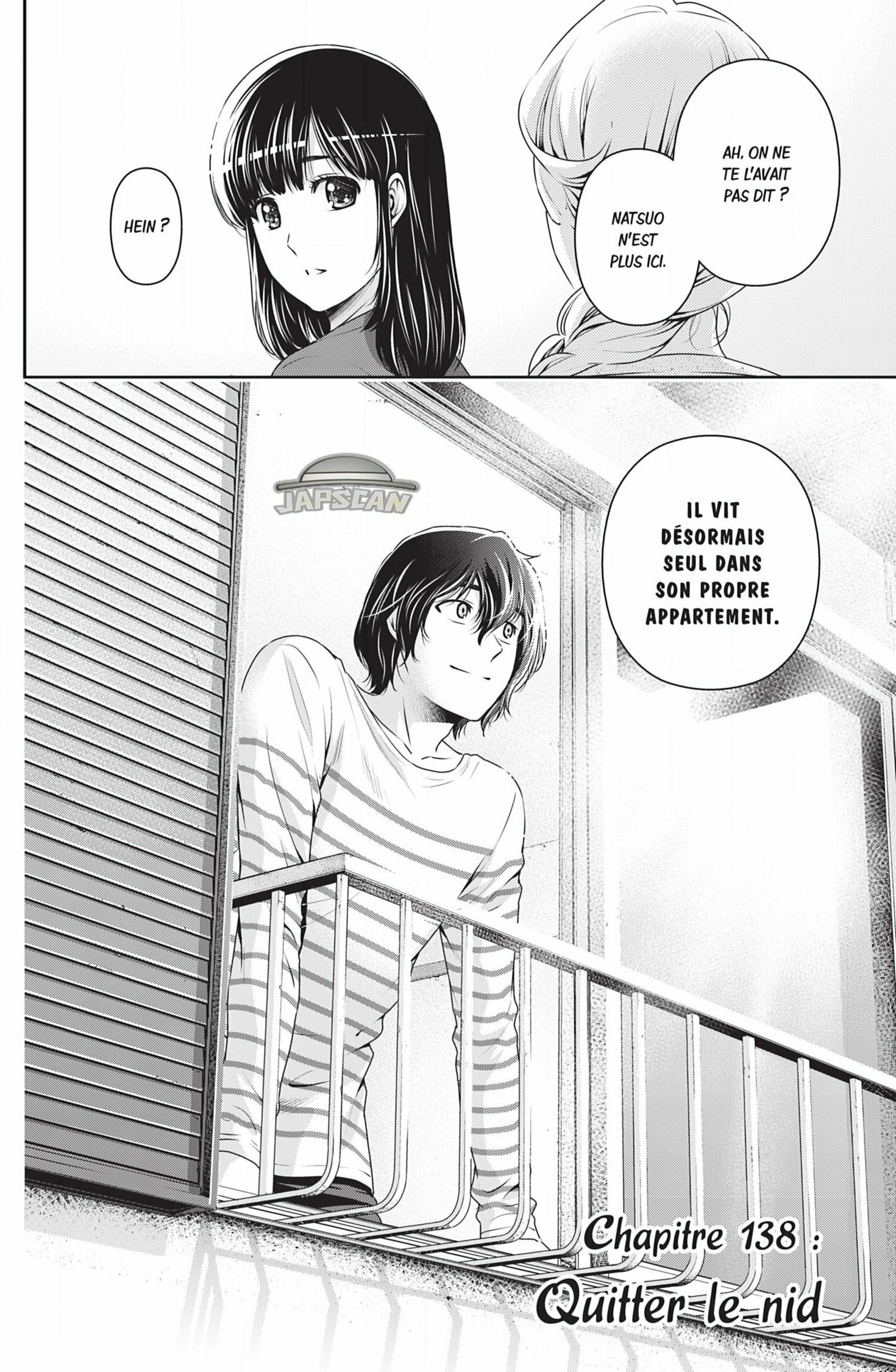 Domestic Na Kanojo: Chapter 138 - Page 1